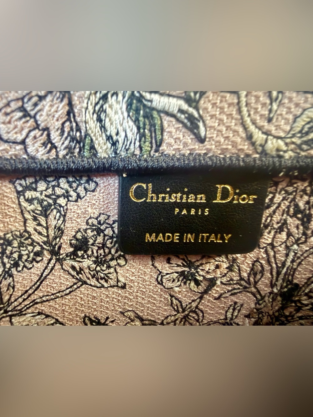 DIOR LUCKY MEDIUM DIOR BOOK TOTE - Picture 9 of 11